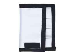 Bolsa Oxford para transporte de baterias com 4 compartimentos e alça para uso interno e externo.