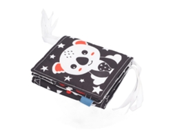 Primerox livro de Tecido Bebê Contraste Preto Branco Resistente À Rasgadura Brinquedo de Educação Precoce Tipo 2
