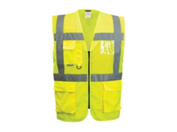 Colete Executive Madrid Mesh: Frescura E Estilo Laranja / S