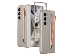 Capa Para Samsung Galaxy Z Fold 6 Caneta Stylus Cinzento Titânio Czhhmart