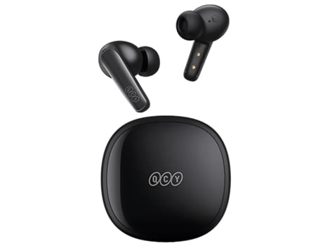 Auscultadores Tws QCY Bluetooth Preto