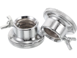 Braçadeiras De Rosca 2,8 Cm Para Barras Halteres, 2 Peças, Aço