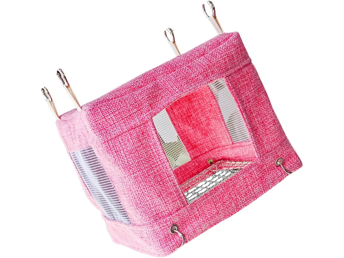 Tenda Poleiro Para Papagaios, Conures E Periquitos, Rede Suspensa Respirável Para Papagaios De Pequeno.