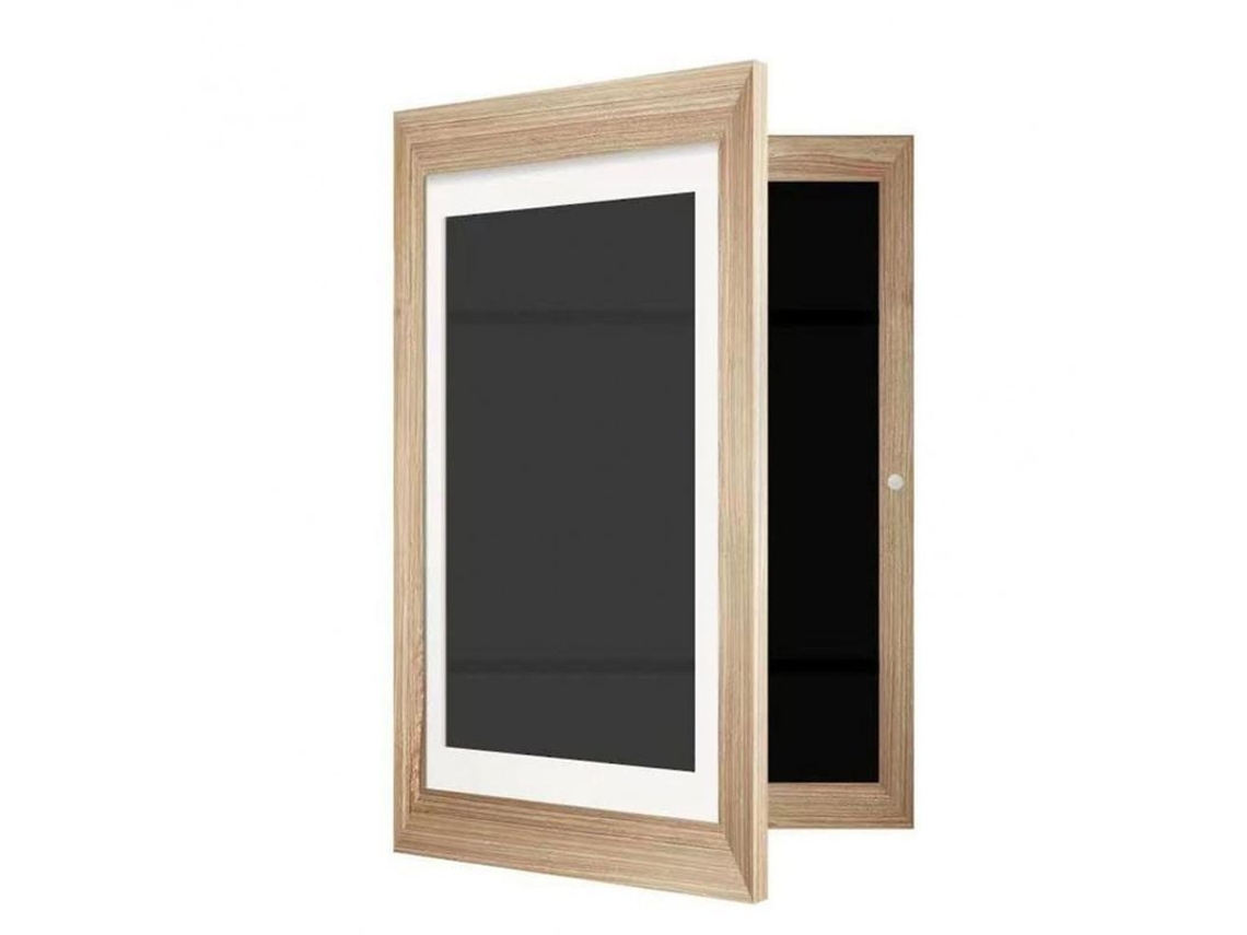 2026 marco para Arte Infantil com Vidro Temperado e Correias Elásticas para Pendurar Horizontal/vertical Madera