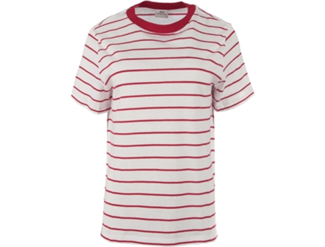 T-shirt De Mulher Jaqueline De Yong Jdybest Neck Jrs Cuello Redondo. Branco (s)