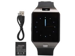 Relógio Inteligente EOOCOO com cartão SIM, tela sensível ao toque, Bluetooth e câmera