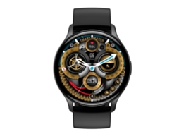 Smartwatches Multifuncional Tela De 1 43 Polegadas Detecção De Saúde Preto Yunzii
