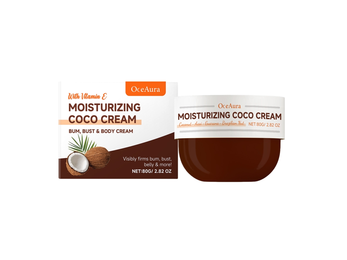 Creme Corporal de Côco LAXISCREED Hydratante para Peles Lisans e Hidratadas