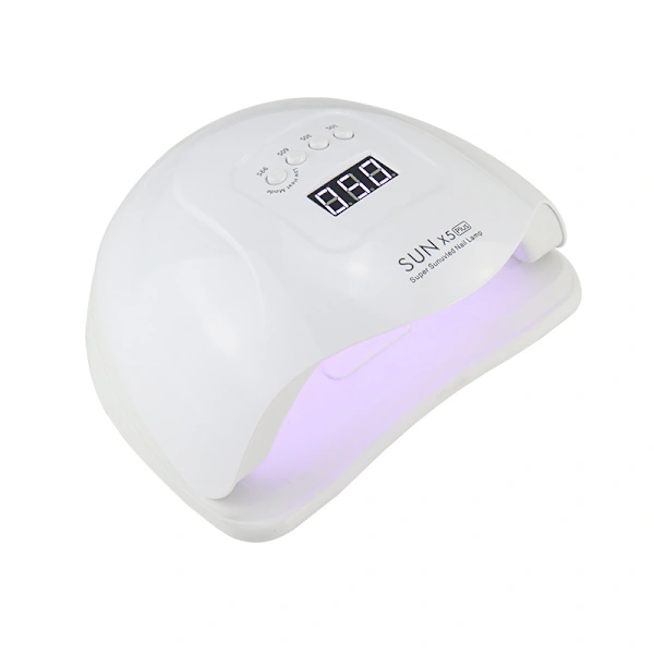 Lâmpada Uv/led Para Unhas De 54w Com Temporizador De 10s/30s/60s/99s, Branca