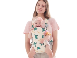 Porta bebês Versátil, Leve e Respirável, Indicado para Bebês de 3 a 18 Meses CZHHMART (tipo Cactus)