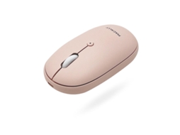 Rato Bluetooth MACALLY Recarregável (Rosa)
