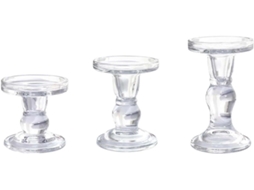 Conjunto De 3 Colunas Romanas De Vidro Para Encontros Íntimos E Acessórios Decorativos.