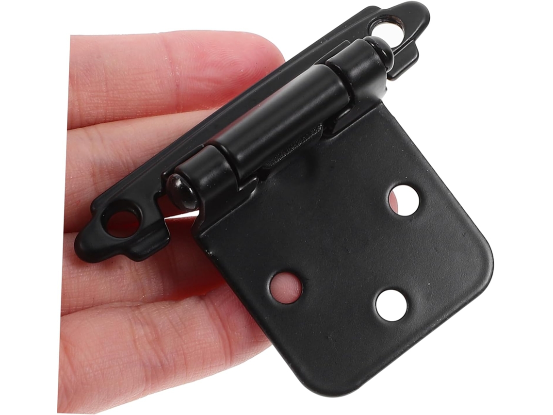 Conjunto De 10 Dobradiças Aço Inoxidável Para Portas Armários Cozinha