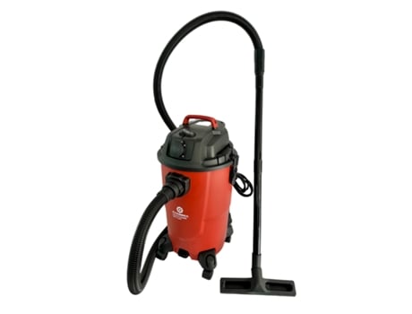 Aspirador industrial para uso úmido e seco 1200w 30l Mvc30/1 Macroza