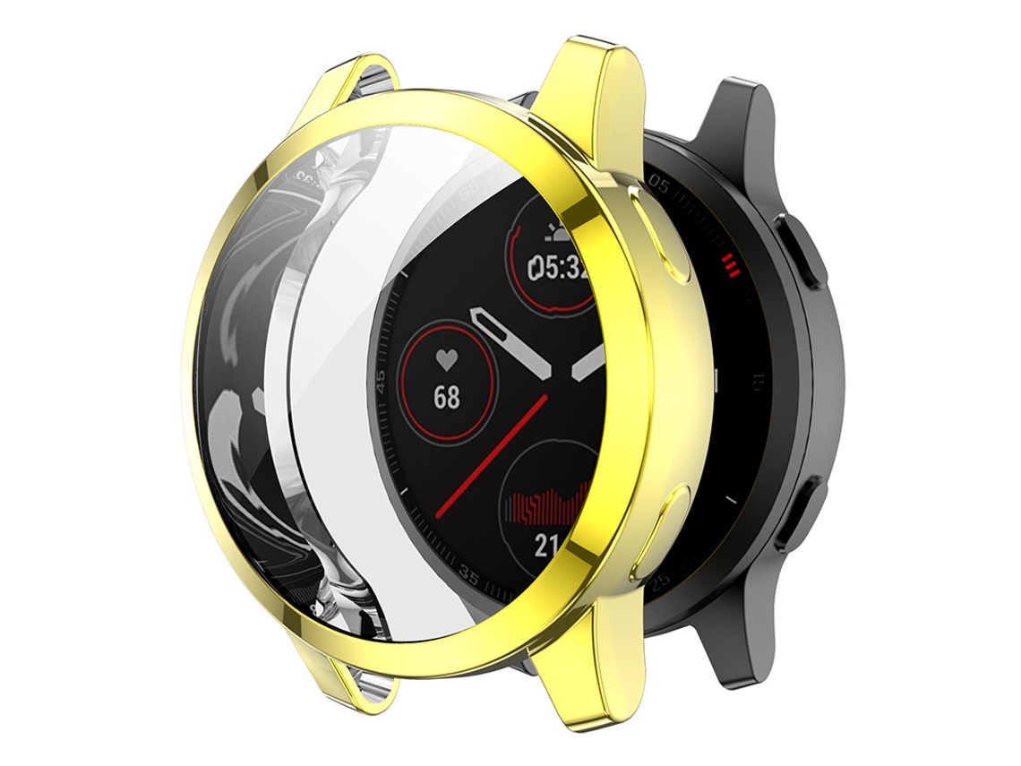 Capa De Silicone Para (garmin Venu 2s/vivoactive 4s) 40mm Dourado Hexinyigjly