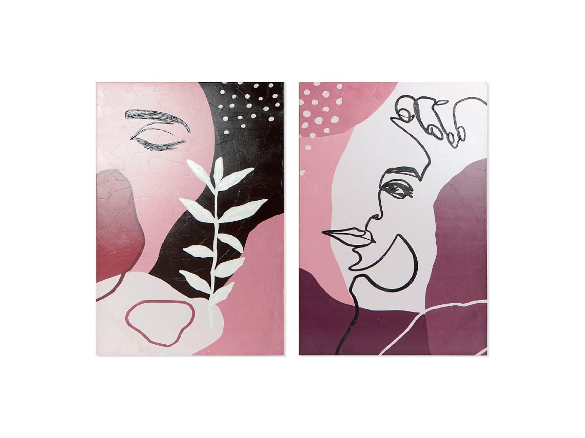 Pintura Dkd Home Decor Eye 80 X 3 X 120 Cm