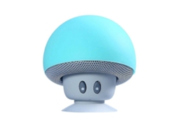 Coluna Miniportátil Em Forma De Cogumelo Sem Fio Suporte Para Telefone Bluetooth*