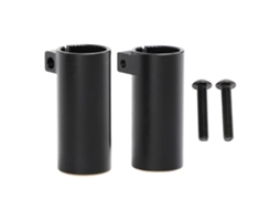 Mali 2pcs Camisa de Eixo Traseiro de Latão com Revestimento Preto Adaptador de Eixo Traseiro para Scx10 Ii Ar44
