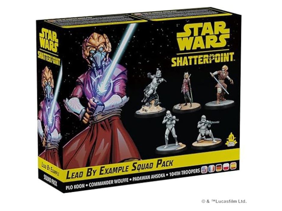 Pacote De Esquadrão Lead By Example Da Atomic Mass Games Star Wars Shatterpoint (com Bom Exemplo)