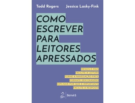 Livro Como Escrever Para Leitores Apressados De Todd Rogers (português Do Brasil)