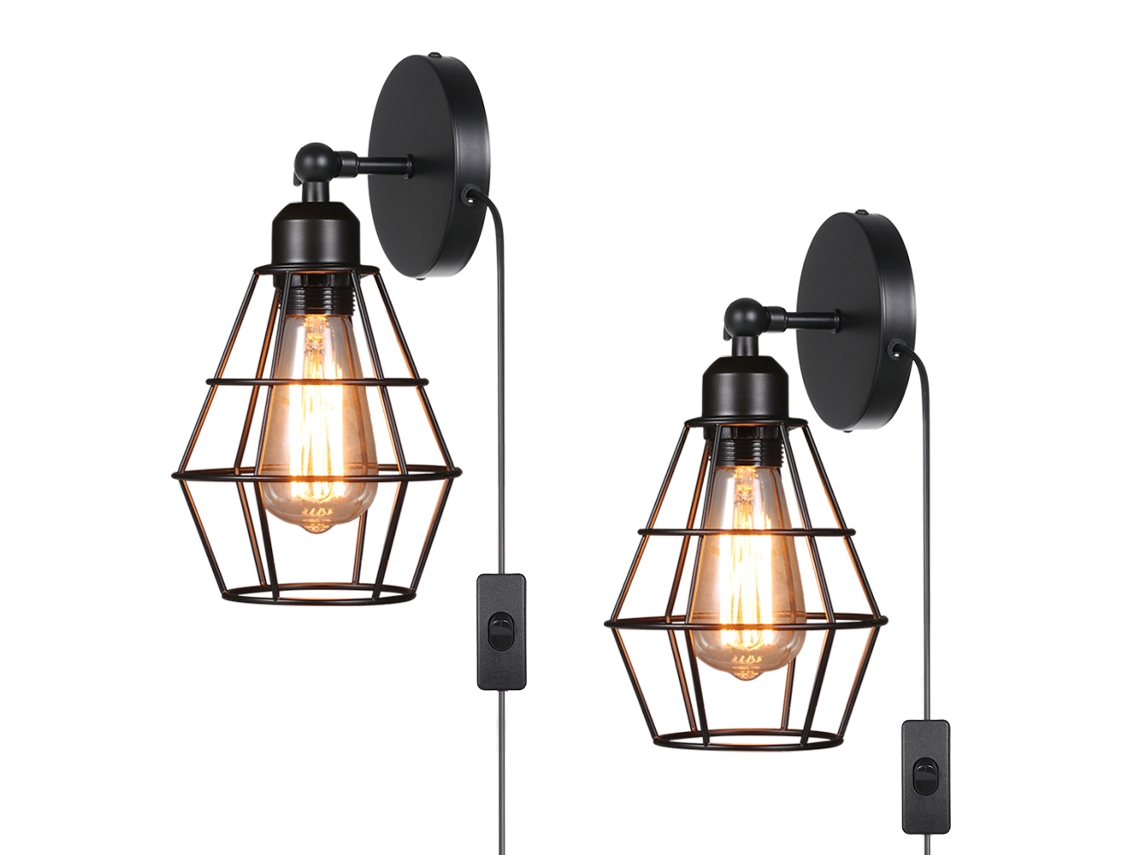 Lâmpada de Parede LED sconce triangular 5w | S/MARCA