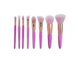 Kit De Pincéis De Maquiagem Sombreado E Limpeza Facial