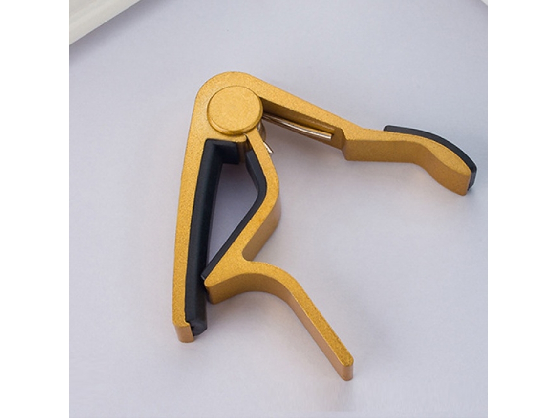 Lurelia Capotraste De Metal Para Guitarra Dourado