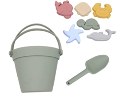 Kit Com 8 Peças De Brinquedos Praia, Brinquedo Areia Silicone Pá S -aquaforge