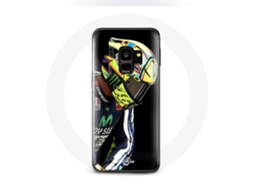 Capa para Samsung Galaxy S9 plus Valentino rossi piloto de moto speed