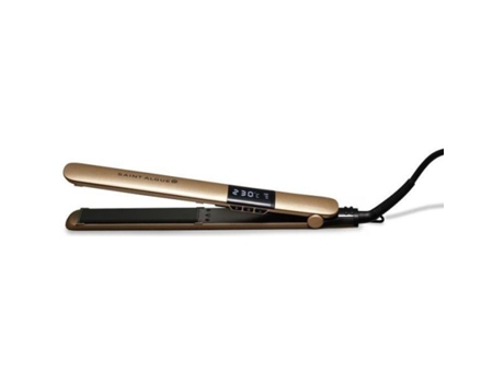 Alisador de Cabelo Saint Algue 3963  Demeliss Gold Revestimento Cerâmico Placas Flutuantes Ultrafinas 150 a 230 ° C P