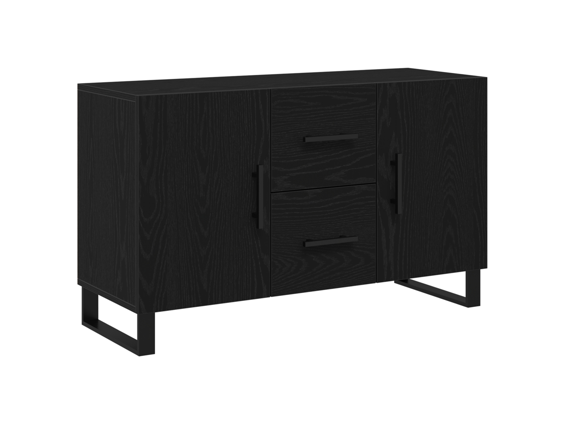 Conjunto 1 Buffet Moderno Vidaxl Preto Derivados De Madeira (100 X 36 X 60 Cm)
