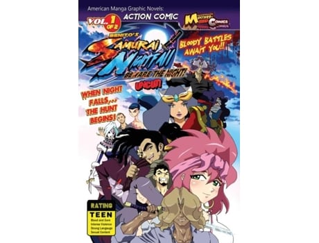 Livro Samurai Nightfall Vol1 Of 2 De Benitp Diaz (inglês)