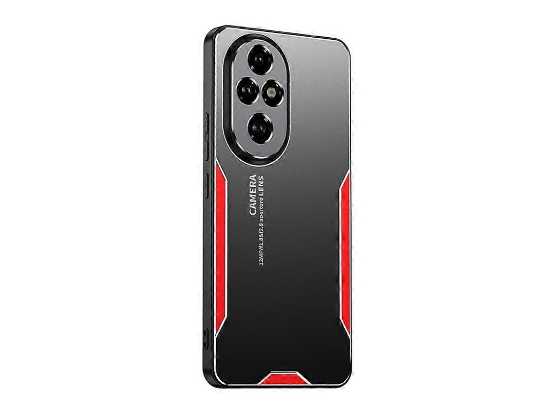 Capa Híbrida De Tpu E Metal Para Celular Honor 200
