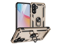 Capa Para Samsung Galaxy A26 À Prova De Choque Com Suporte, Dourada Gertiz