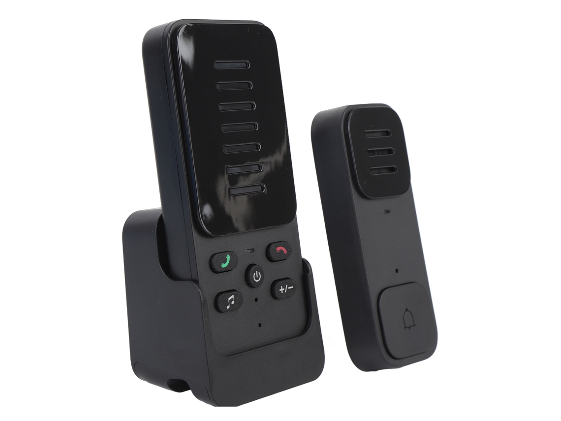 Timbre De Porta Sem Fio Com Intercomunicação De Voz Bidirecional Duplex 2.4g Wifi De Longa Distância
