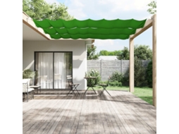 Vidaxl Toldo Vertical 60x360 Cm Tecido Oxford Verde-claro