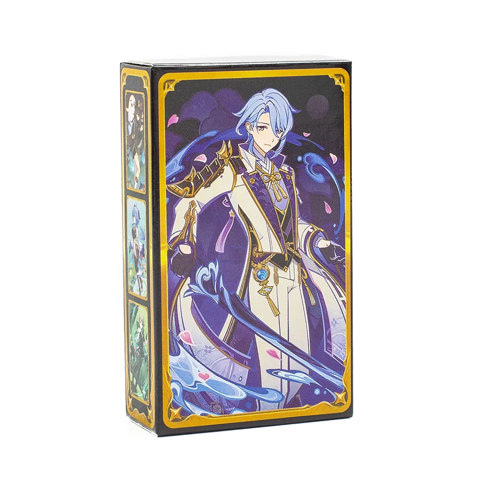65 Cartas Do Conjunto De Cartas De Personagem Genius Summoning Tcg Seven Saints Summoner