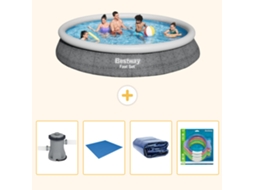 Bestway Piscina Bestway Fast Set Redonda - 457x84 Cm - 5-peças S220