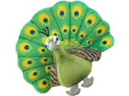Adorável Pavão De Pelúcia Em Desenho Animado, Boneco Pelúcia,