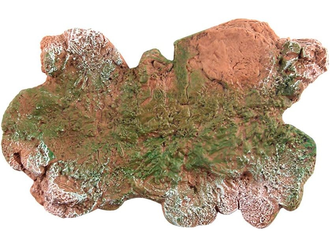 Base De Exibição Criativa Nuobesty Para Modelos Dinossauros, Plataforma Decorativa Em Pvc Verde, 16x 11cm, Suporte