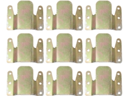 Gadpiparty Conjunto De 20-travas Aço Dourado Fáceis Instalar Para Sofás, Evitando Movimentos E Oferecendo Suporte