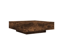 Coffee Table, Coffee Tables Vidaxl Marrom Madeira Processada (100 X 100 X 31 Cm)