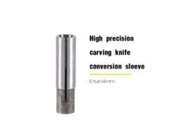 Laxiscreed Ferramenta Para Cnc, De 6mm Para 4mm, Para Gravação De Alta Precisão
