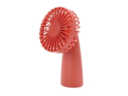 Ventilador De Mão Alimentado Por Bateria Portátil Poderoso Operado 90° Swing Mini Pescoço V