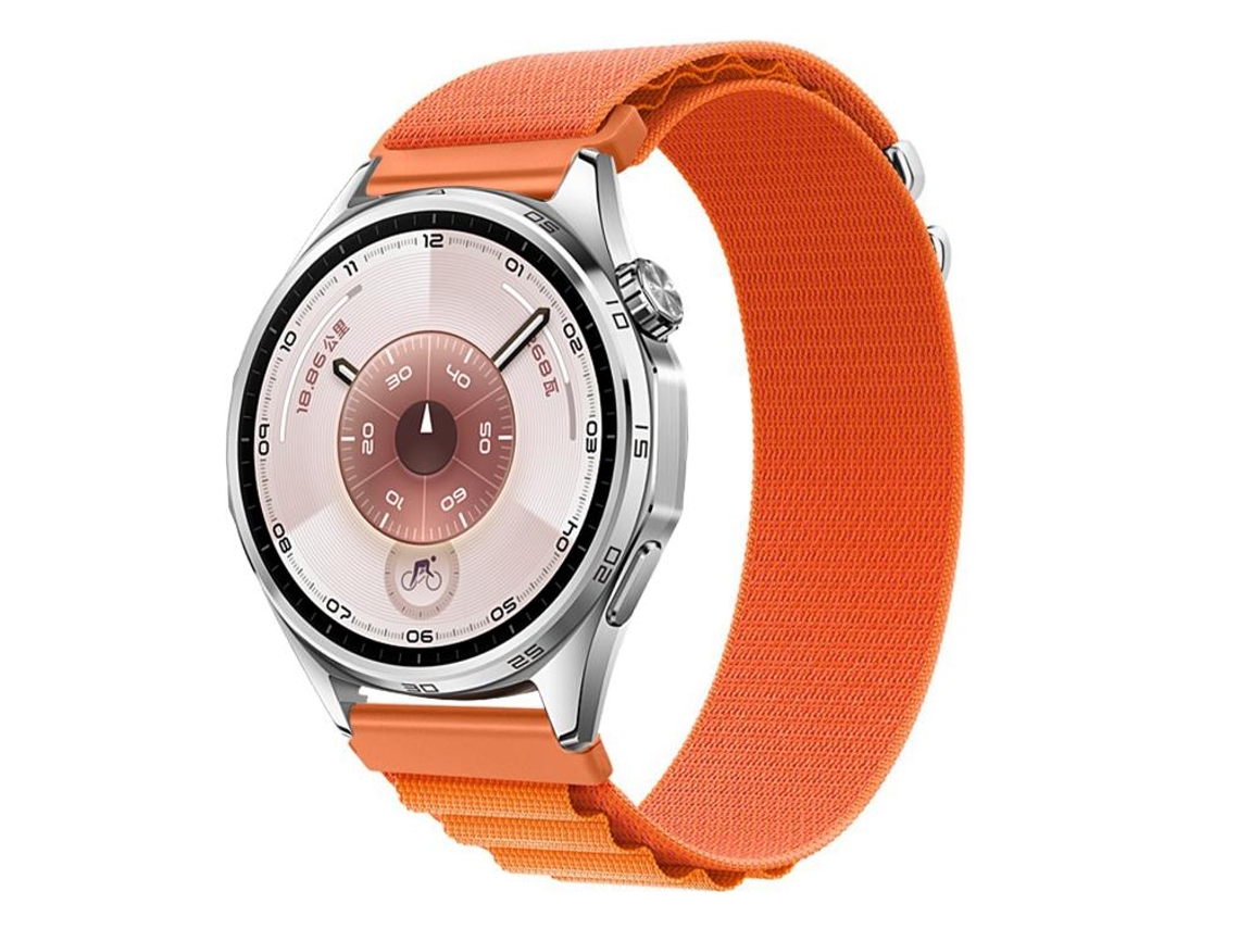 Bracelete para Huawei Watch Gt 6 nylon alpine loop laranja XIAOMOYU (46mm)