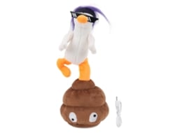 Ats muñeco de Peluche Eléctrico de Oca para Bebés, Fala, Canta e Dança, Brinquedo Interatsivo para Crianças Pequenas, Branco