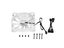 Id-cooling Sf-12025 12cm Pwm Termostato Ventoinha De Refrigeração De Cpu Led De Baixo Ruído