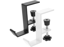 Conjunto De 2 Ganchos Mesa Em Liga Alumínio, Sem Necessidade De Furar, Economizam Espaço, Suporte Para Fones De Ouvido E