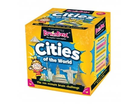 Jogo de cartas BRAINBOX World (8 anos)