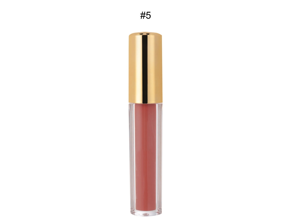 Labial Líquido Impermeable De Larga Duración Hidratante Nutritivo Brillo Labial Maquillaje (05)